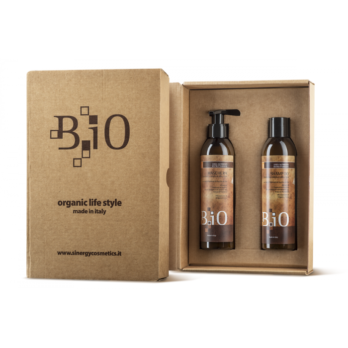Kit B.io Shampoo e Maschera Nutriente e Ristrutturante 250 ml